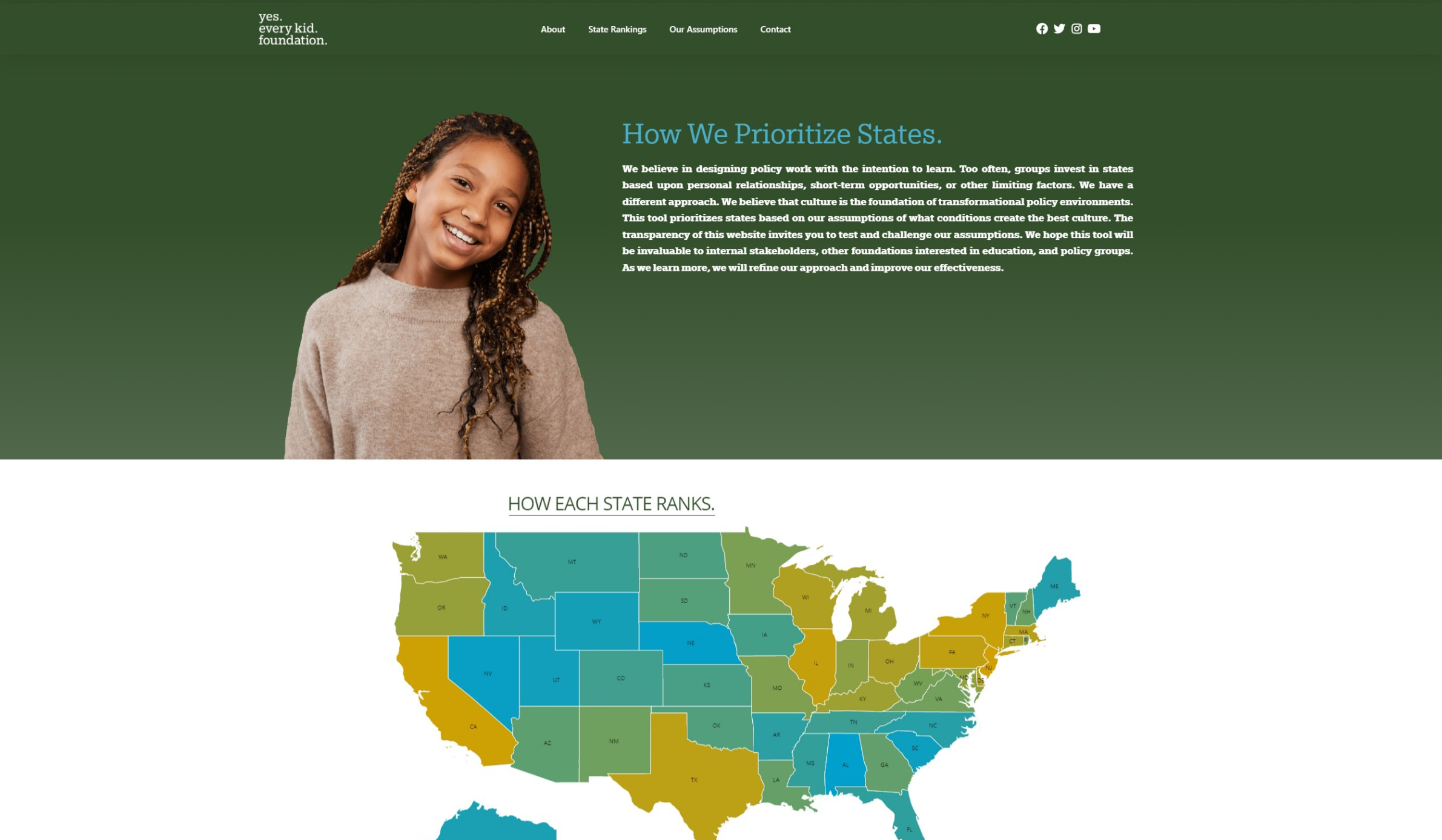 Yes. Every Kid. Foundation